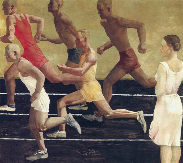 Дейнека «Бегуны», 1934 г.