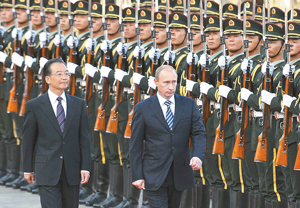 Путин в Китае