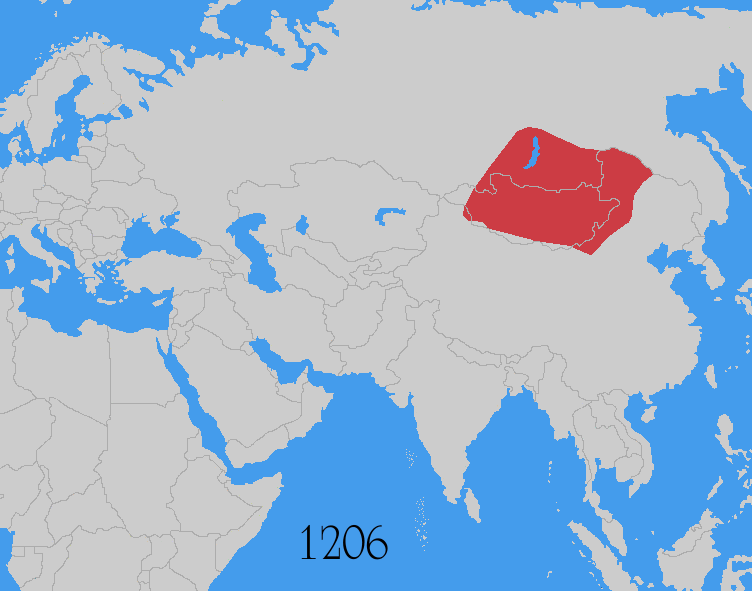 Рост империи Чингисхана
