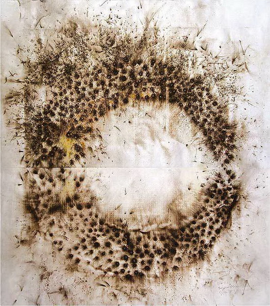 Китайский художник Каи Гю-Кюанг. Живопись порохом