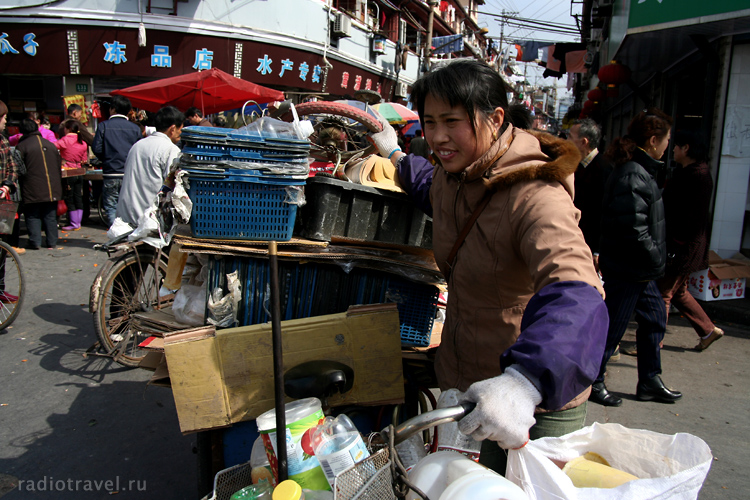 China, Shanghai, Шанхайский рынок