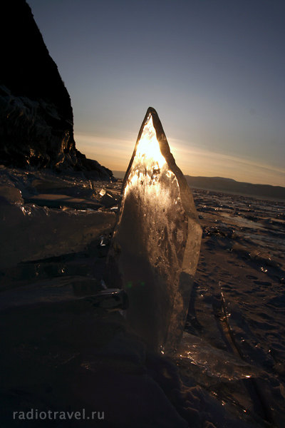 iced lake