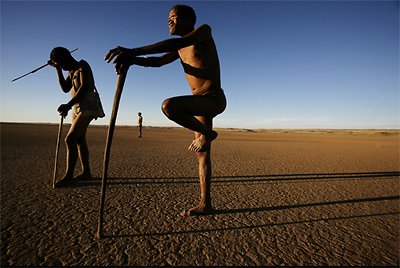 bushmen. © Brent Stirton